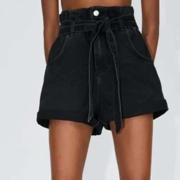 Zara black shorts - Picture 1 of 8